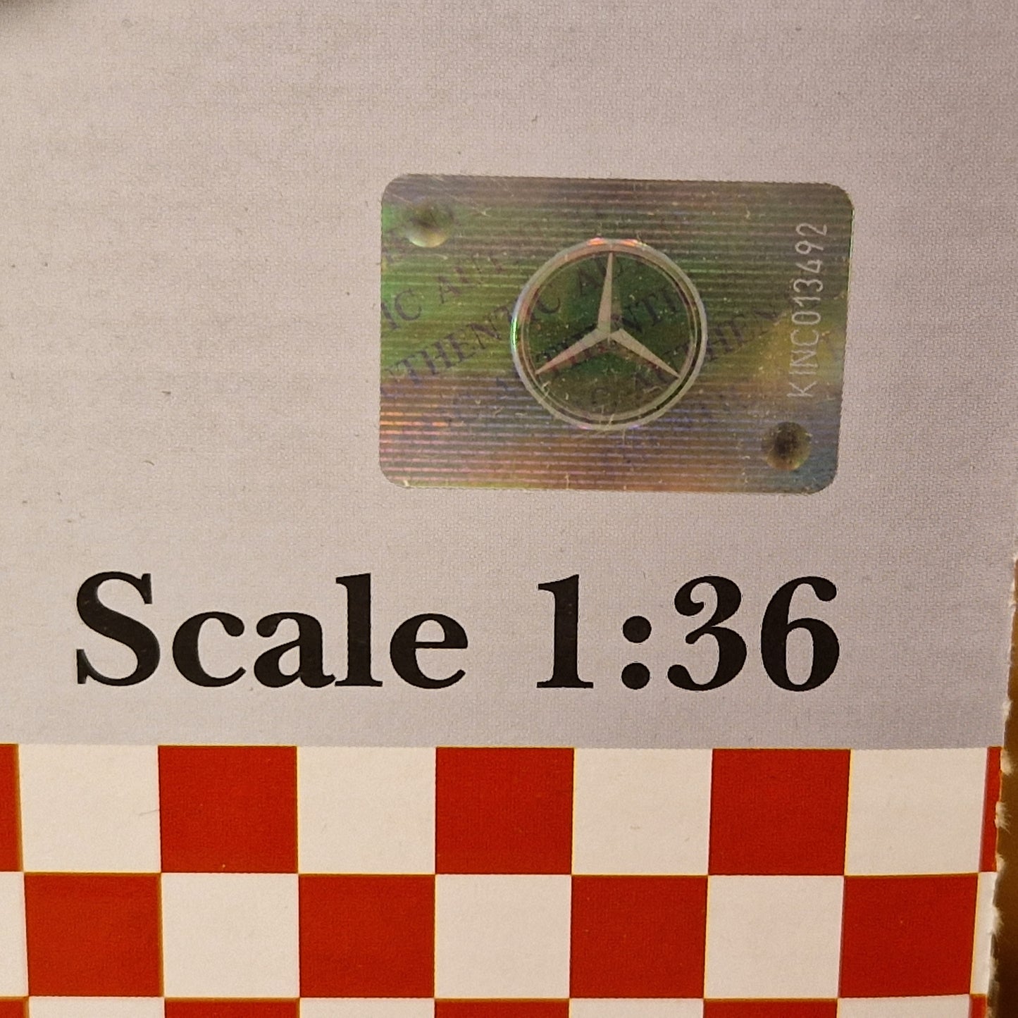 1954 Mercedes-Benz 300 SL Coupe - Kinsmart 1:36