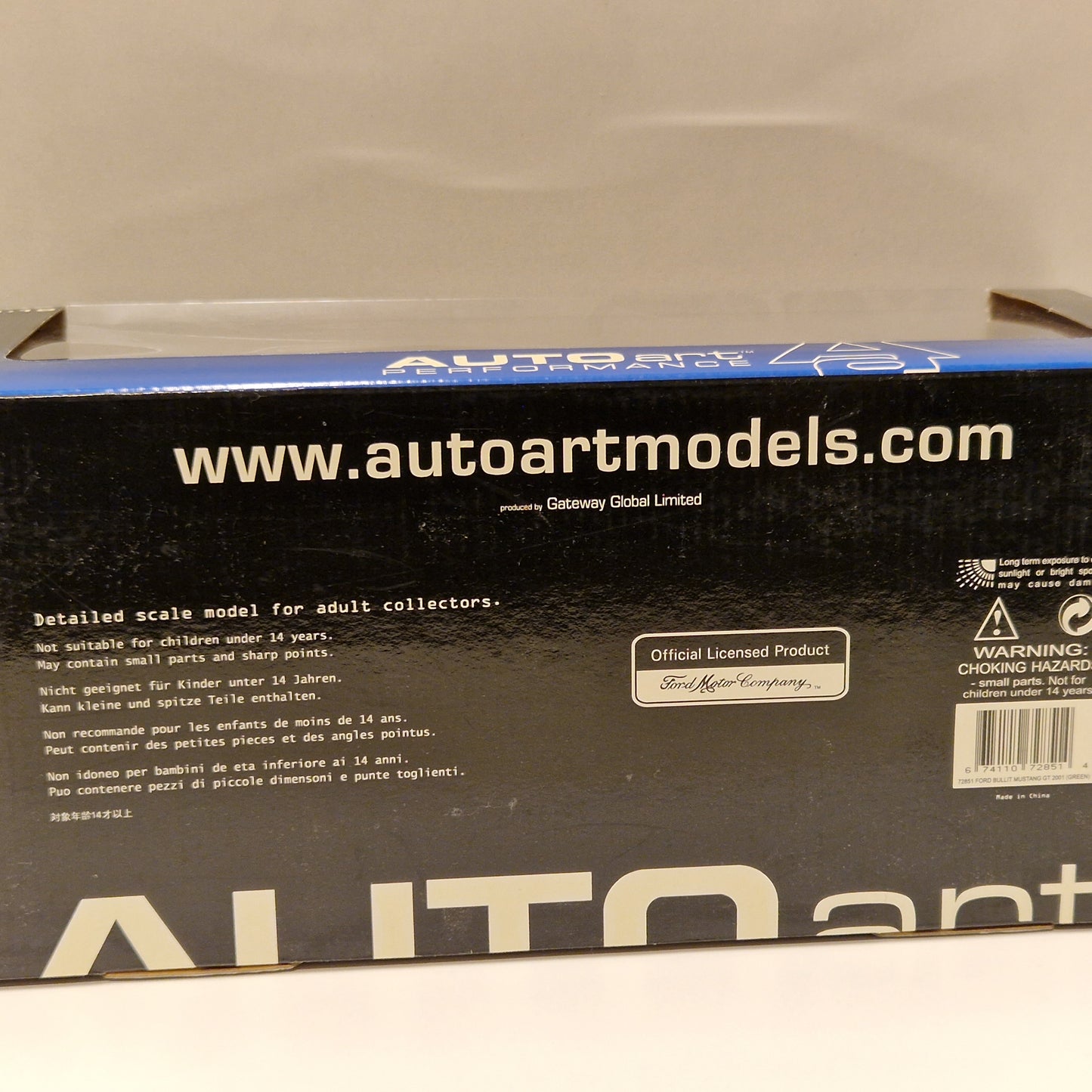 2001 - Ford Mustang GT Bullit - Autoart 1:18