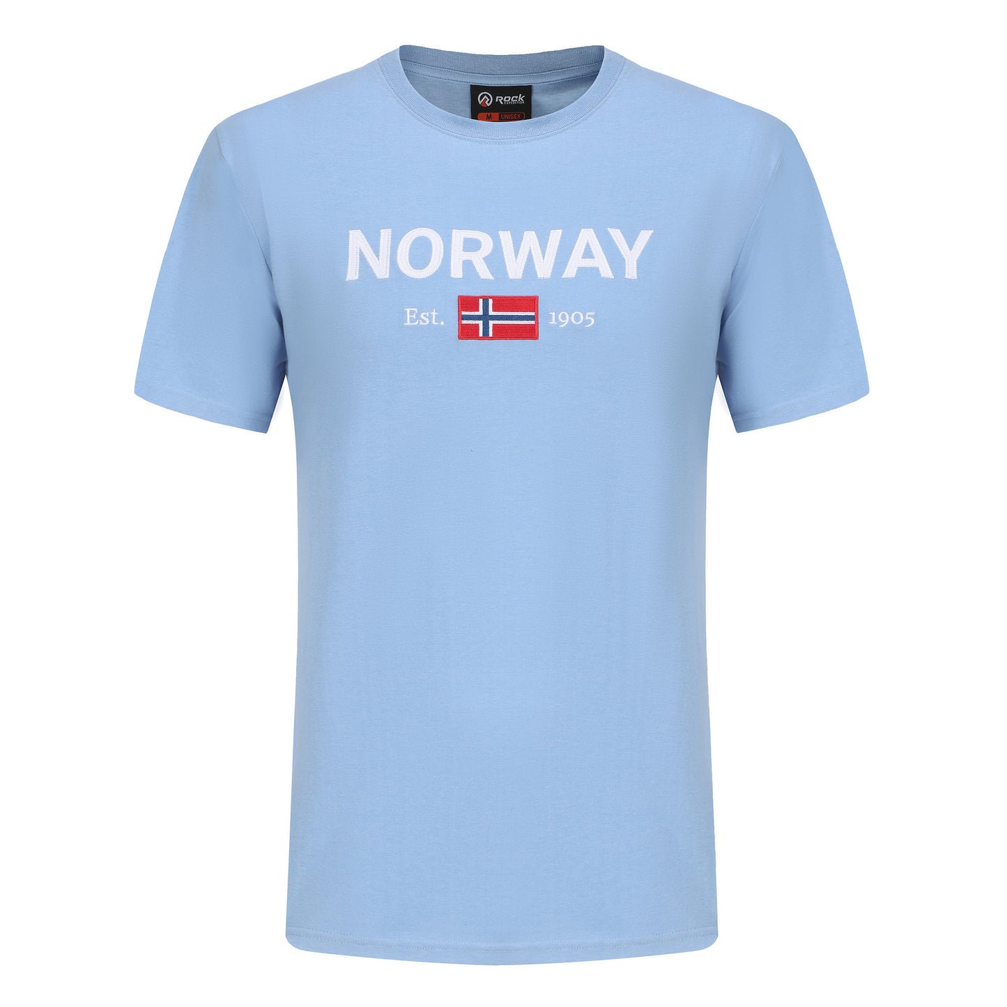 Rock expedition T-skjorte, lys blå, Norway Est. 1905