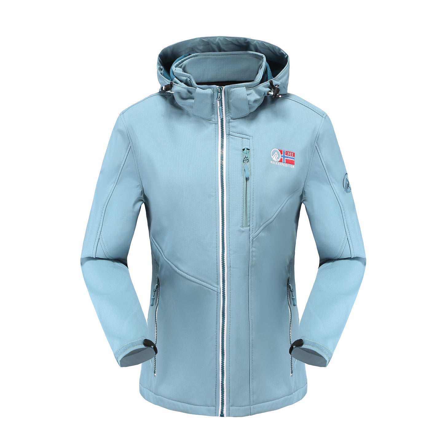 Softshell jakke Sport Pluss - Dame - Tåkegrønn