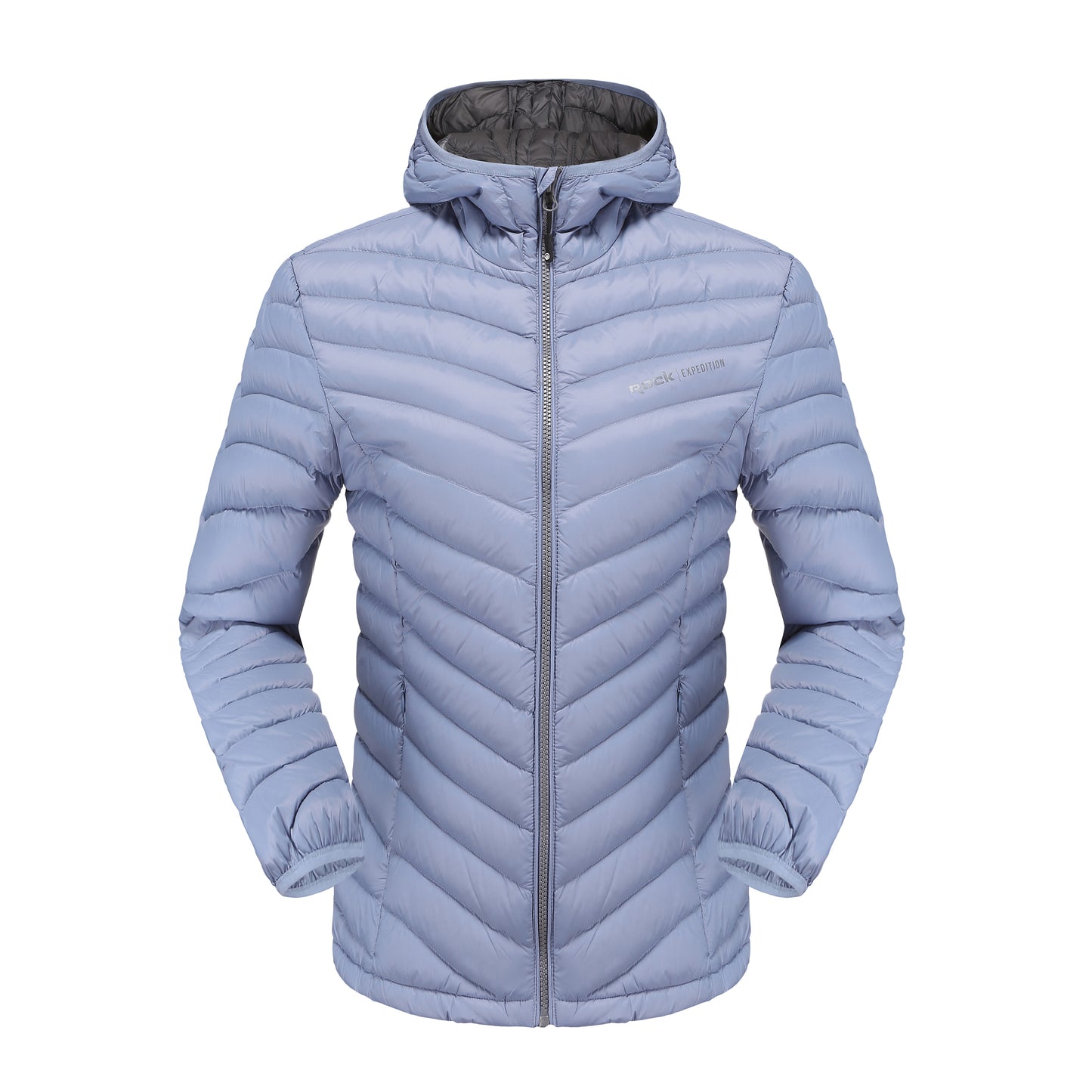 Dunjakke Sport Pluss - Dame - Lys blå