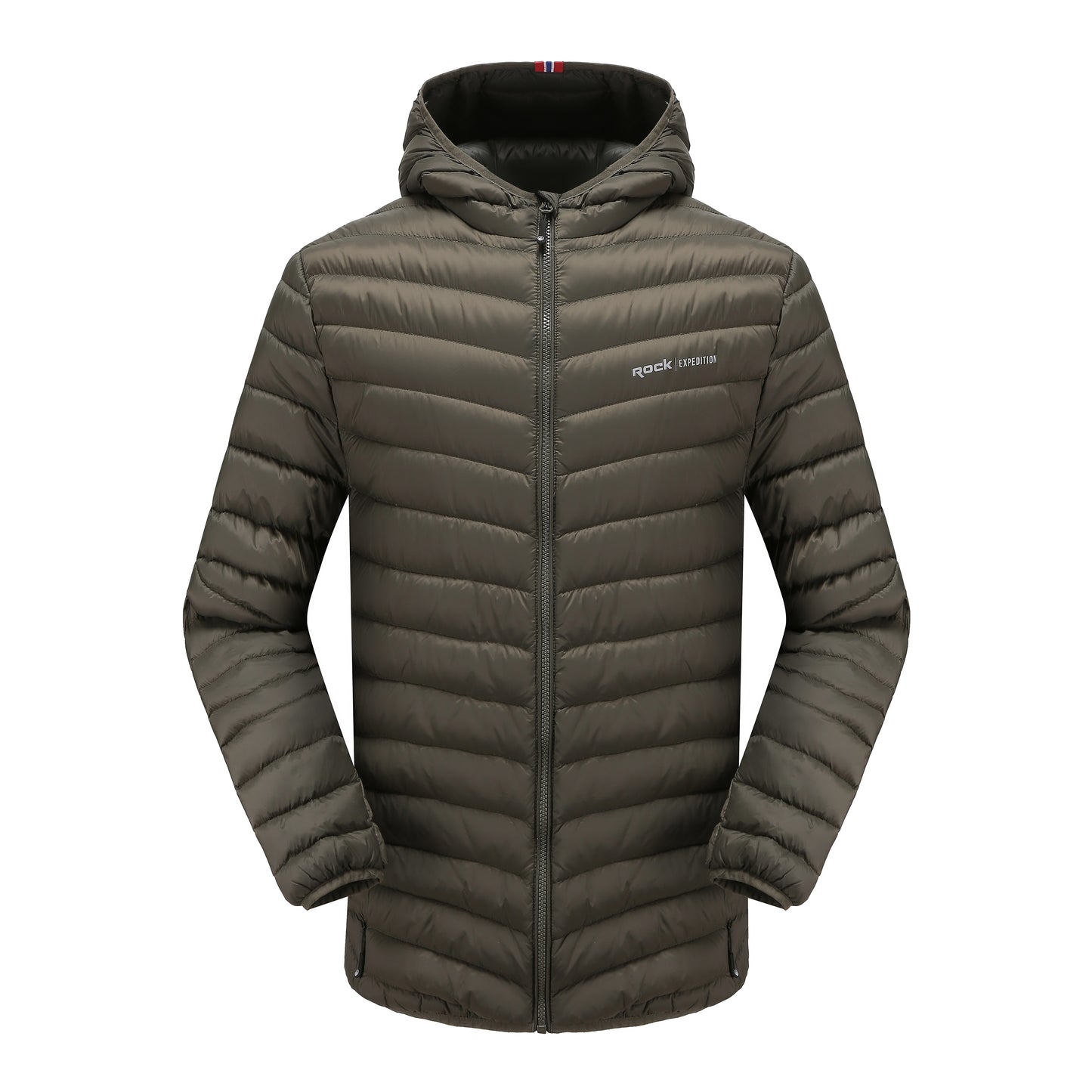 Dunjakke Sport Pluss -Unisex - Mørke grønn