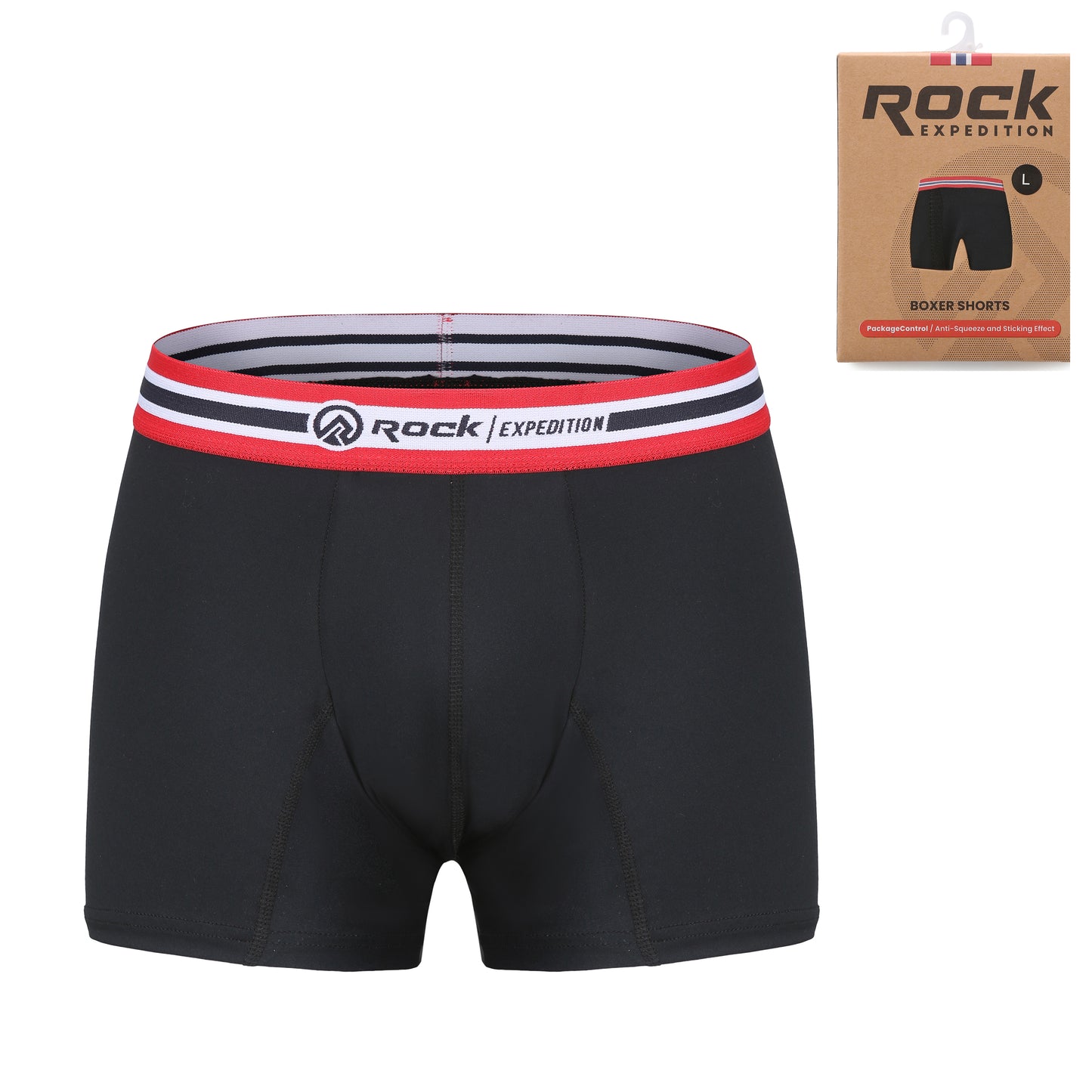 Boxershorts, herre, sort