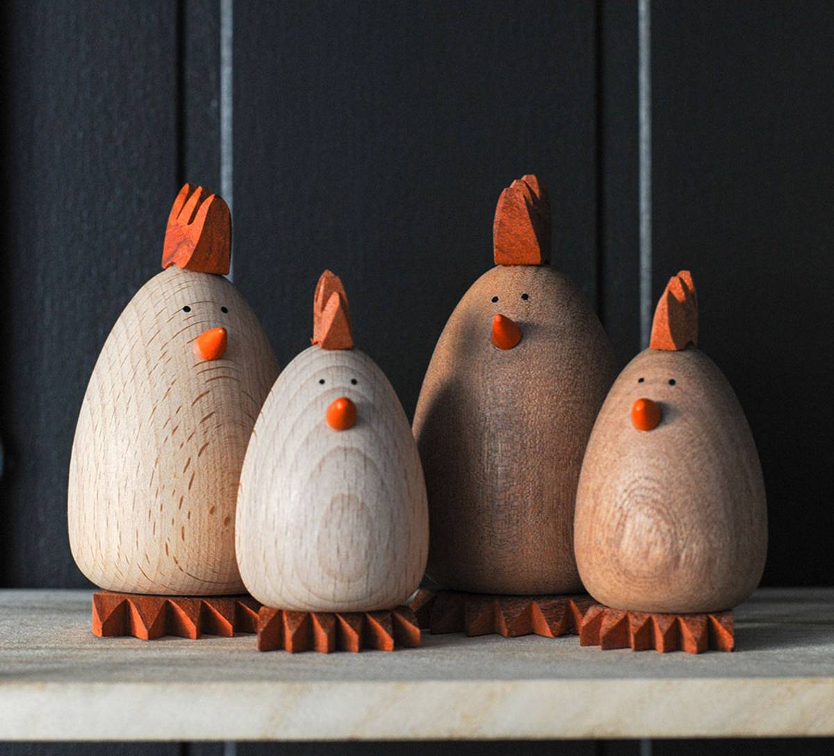 Hane av tre, liten, bøk