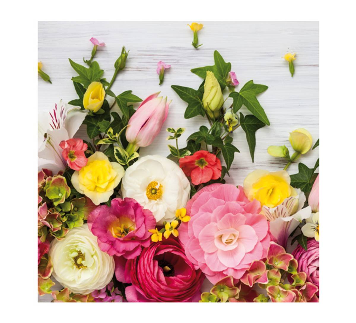 Servietter, vårblomster