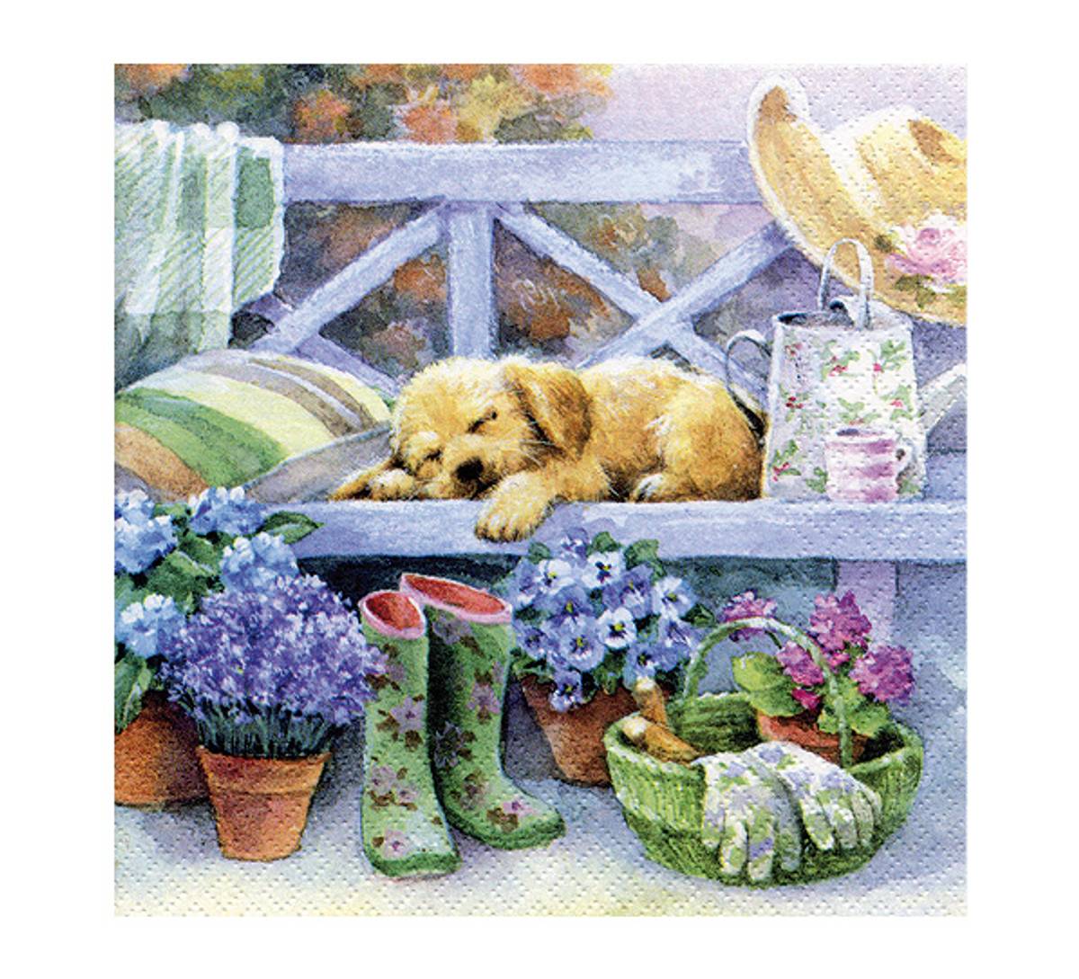 Servietter, hvilebenk