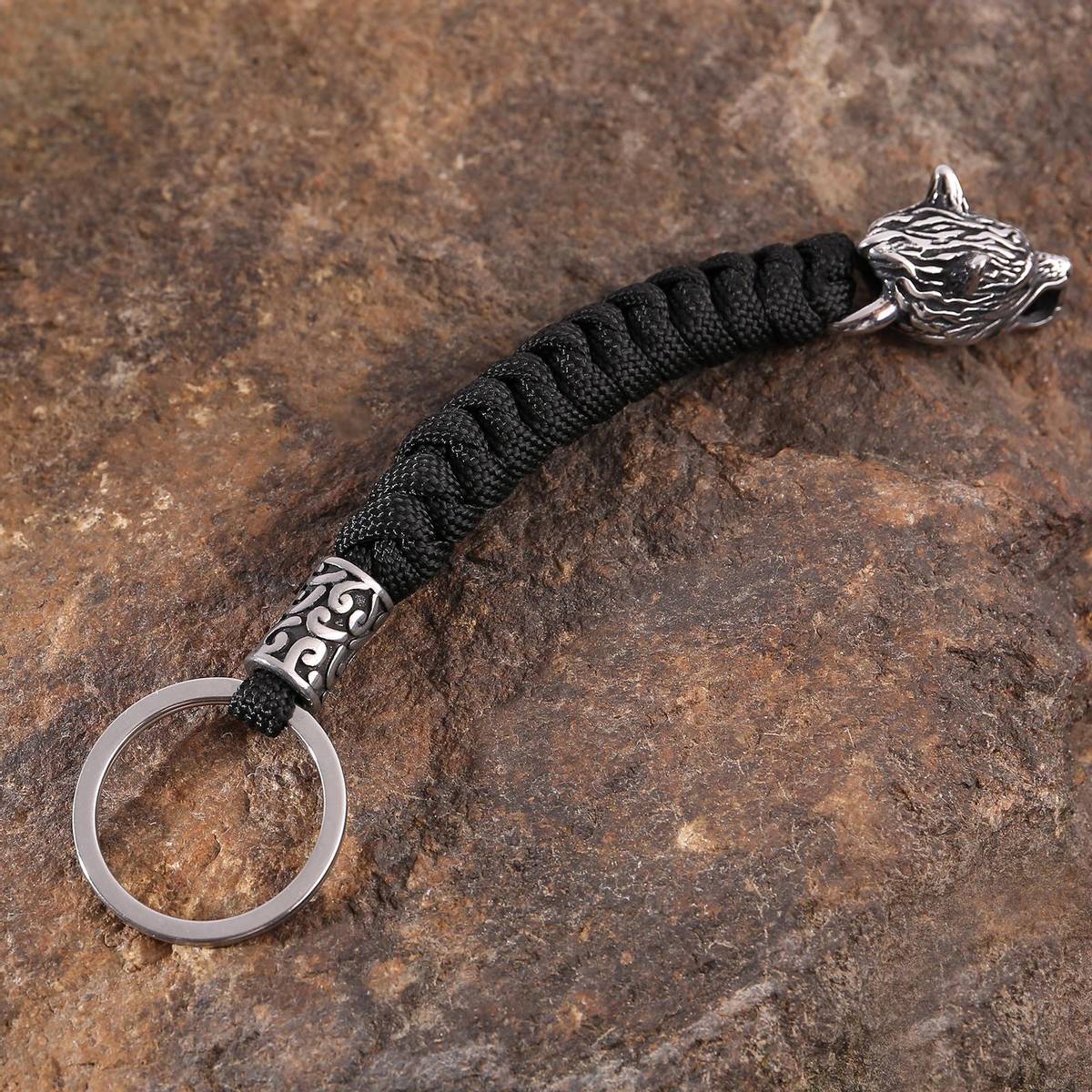 Viking nøkkelring Fenrirulven