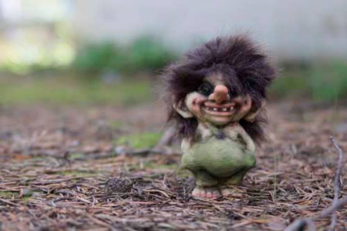 Troll, gutt, liten (Troll nr. 018)