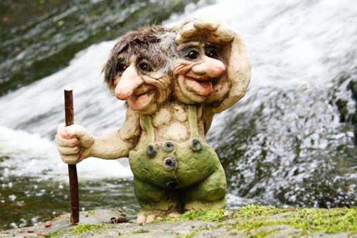 Troll med 2 hoder (Troll nr. 101)