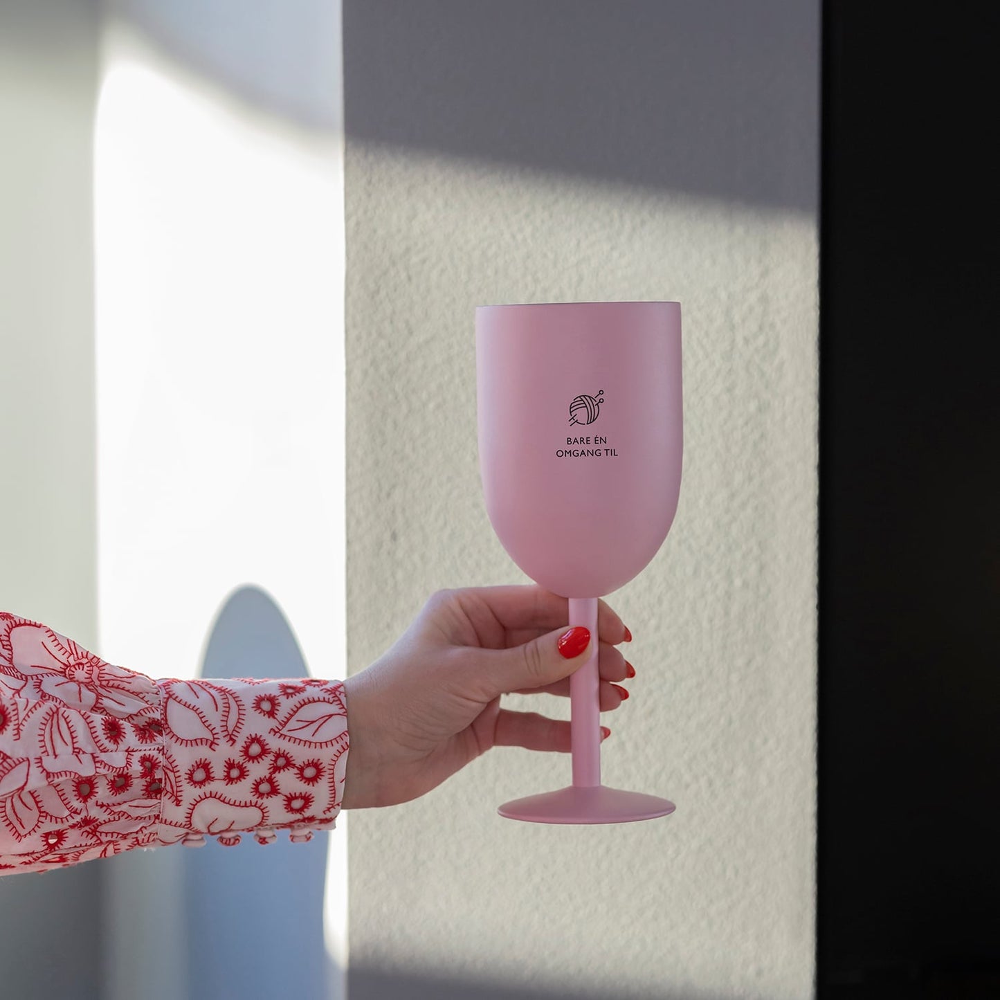 Termo Vinglass - Bare 1 omgang til - Rosa