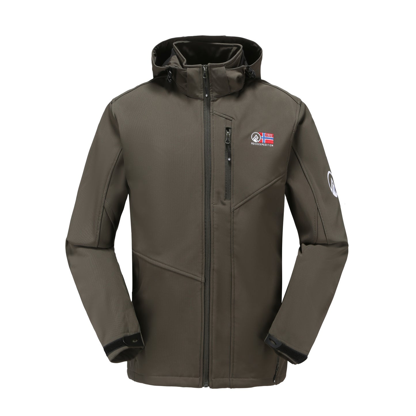 Softshell jakke Sport Pluss - Unisex - Mørk Grønn