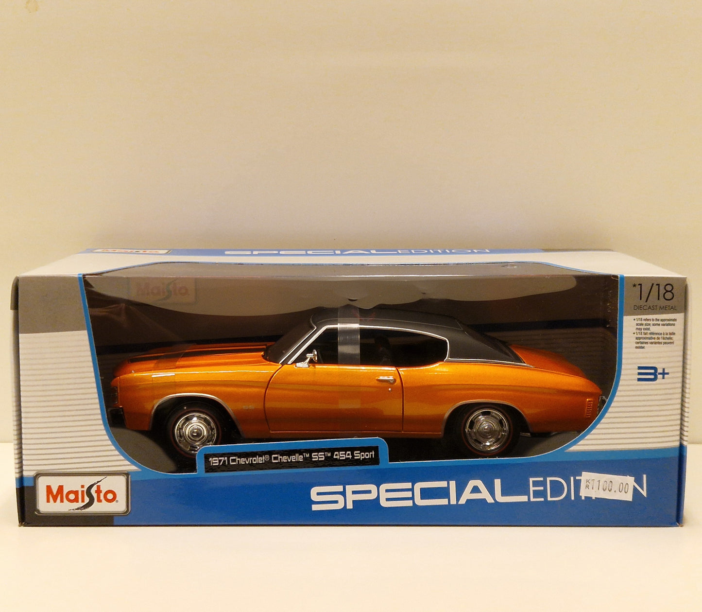 Chevrolet Chevelle SS 454 Sport - 1971 - Orange - Maisto - 1:18