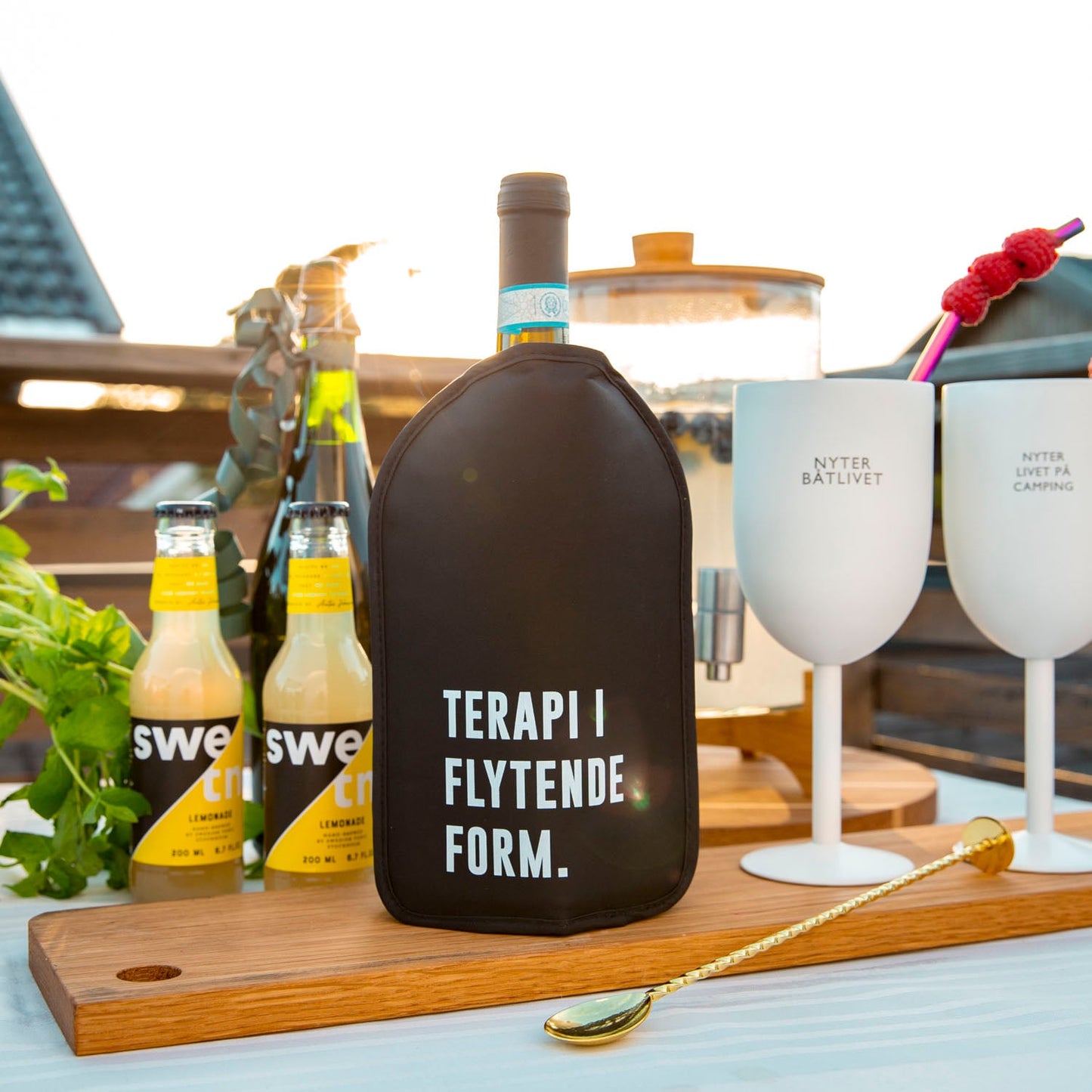 Vinkjøler - flaskekjøler - Terapi i flytende form
