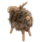 Reinsdyr av tre, fluffy, stort