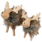 Reinsdyr av tre, fluffy, liten