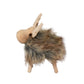 Reinsdyr av tre, fluffy, liten