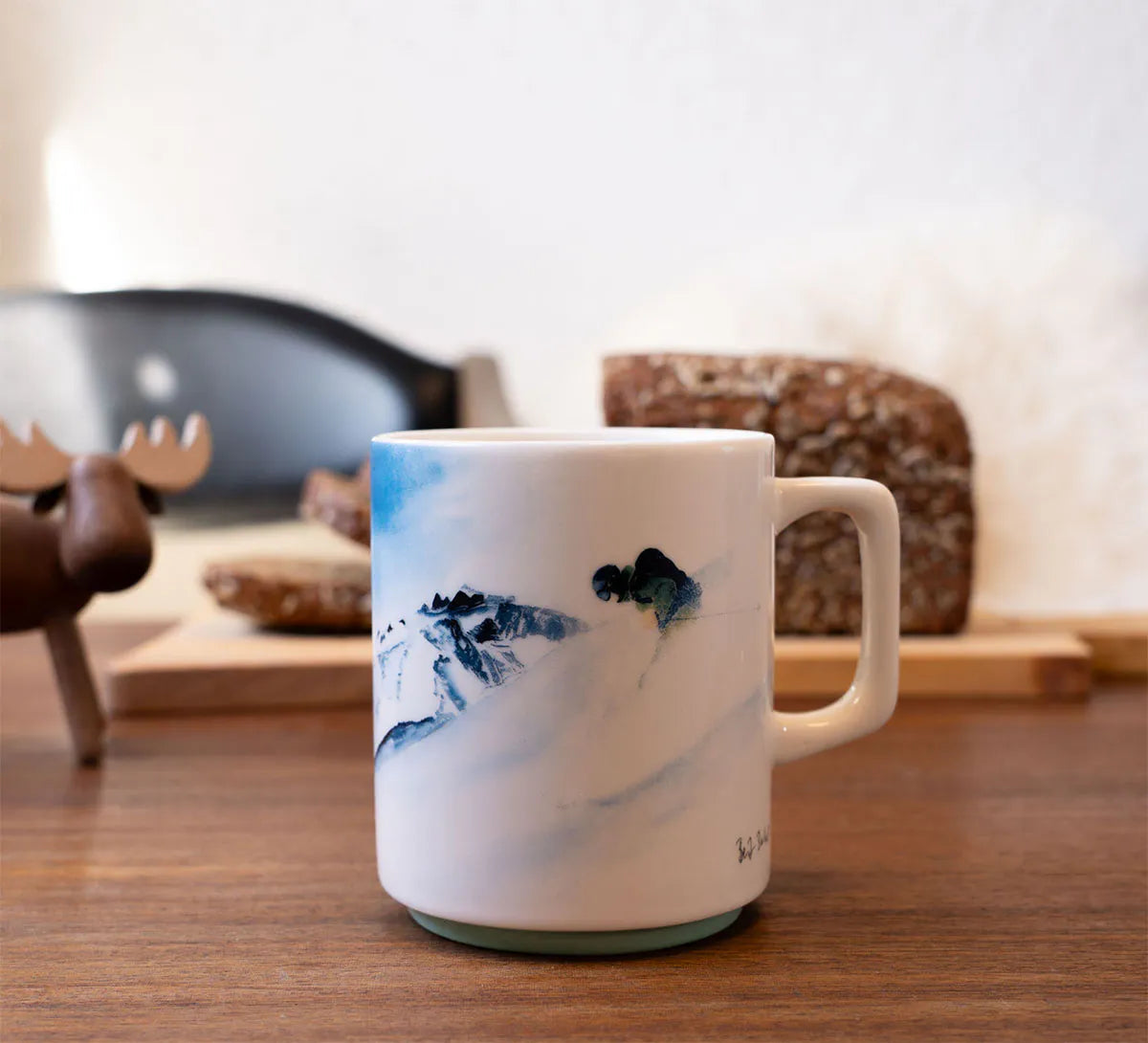 Krus nr. 4 Nedover, Fjellet kaller