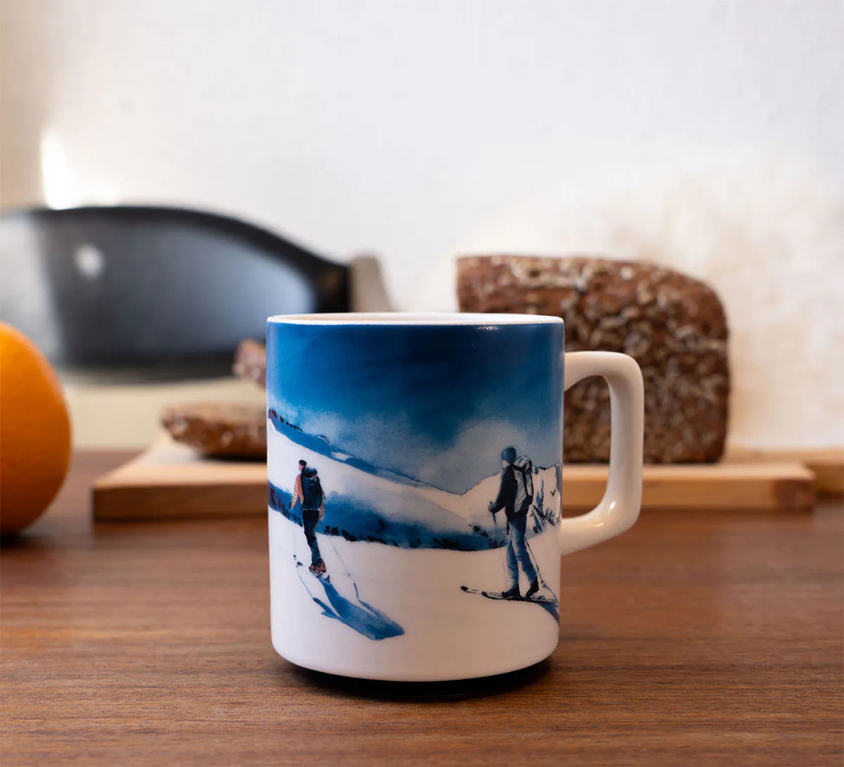 Krus nr. 3 Oppover, Fjellet kaller